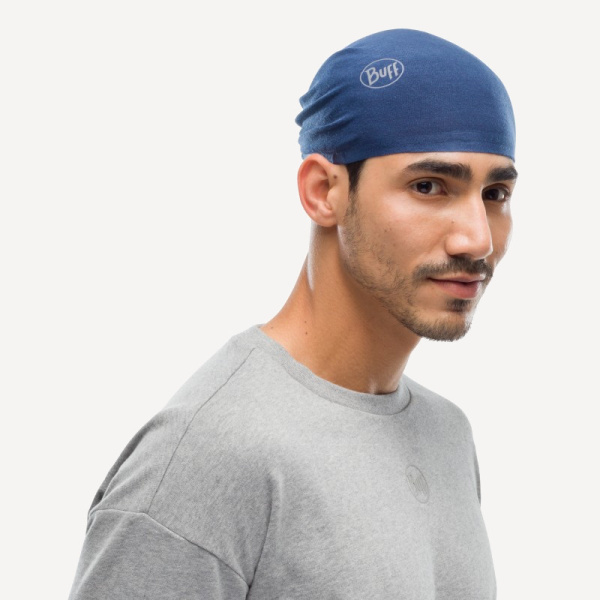 Бандана BUFF Thermonet (Унисекс; one size; Solid Ensign Blue)